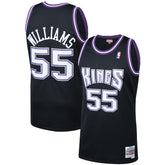 Jason Williams Sacramento Kings 2000/01 Hardwood Classics Swingman Jersey Black - NBA