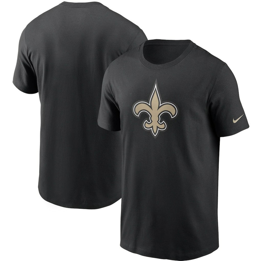 New Orleans Saints Primetime Logo Essential T-Shirt Black | Nike for Sale