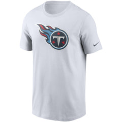 Tennessee Titans Primetime Logo Essential T-Shirt White | Nike for Sale