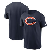 Chicago Bears Primetime Logo Essential T-Shirt Navy | Nike for Sale