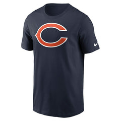 Chicago Bears Primetime Logo Essential T-Shirt Navy | Nike for Sale