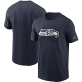 Seattle Seahawks Primetime Logo Essential T-Shirt College Navy | Nike for Sale