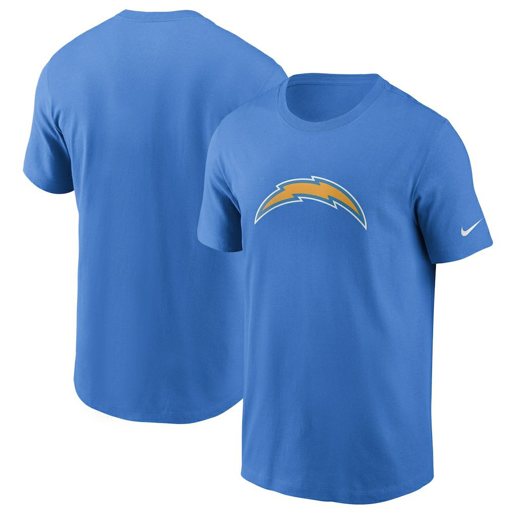 Los Angeles Chargers Primetime Logo Essential T-Shirt Powder Blue | Nike for Sale