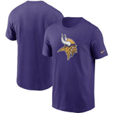 Minnesota Vikings Primetime Logo Essential T-Shirt Purple | Nike for Sale