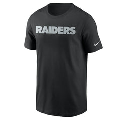Las Vegas Raiders Team Wordmark T-Shirt Black | Nike for Sale