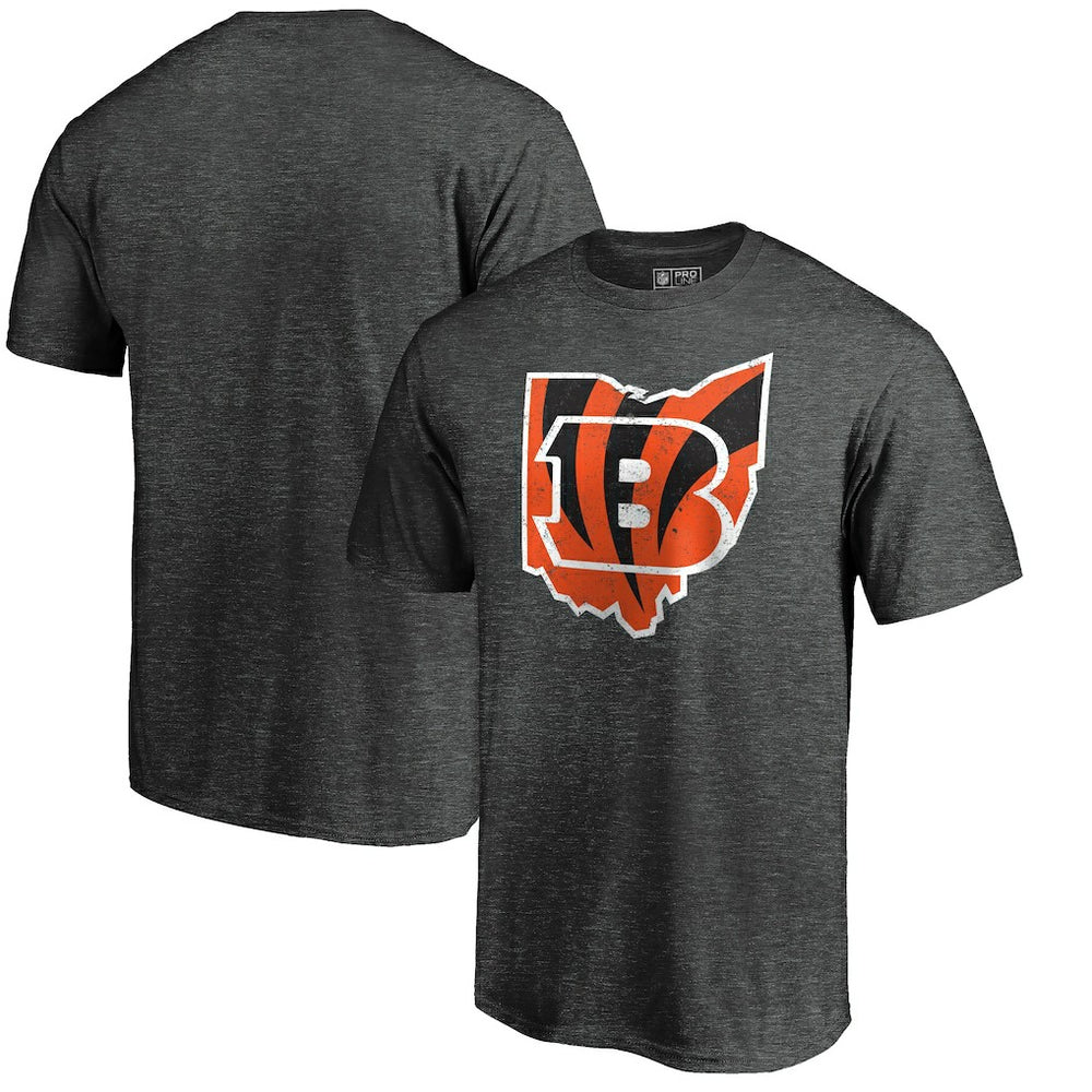 Cincinnati Bengals Hometown Refresh T-Shirt Heathered Gray | NFL