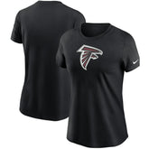 Atlanta Falcons Women's Logo Essential T-Shirt Black | Nike for Sale