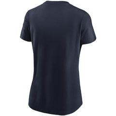 New England Patriots Women's Logo Essential T-Shirt Navy | Nike for Sale