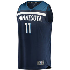 Naz Reid Minnesota Timberwolves Fast Break Replica Jersey Navy Icon Edition - NBA