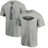Zion Williamson New Orleans Pelicans Playmaker Name & Number Team T-Shirt Heathered Gray - NBA