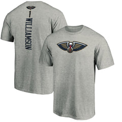 Zion Williamson New Orleans Pelicans Playmaker Name & Number Team T-Shirt Heathered Gray - NBA