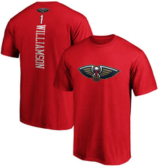 Zion Williamson New Orleans Pelicans Playmaker Name & Number Team T-Shirt Red - NBA