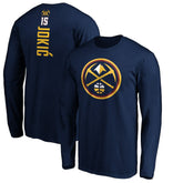 Nikola Jokic Denver Nuggets Playmaker Name & Number Long Sleeve T-Shirt Navy - NBA