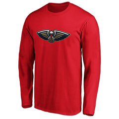 Zion Williamson New Orleans Pelicans Playmaker Name & Number Long Sleeve T-Shirt Red - NBA