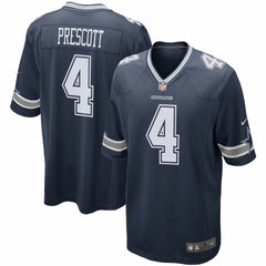 Dak Prescott Dallas Cowboys Game Team Jersey Navy | Nike for Sale