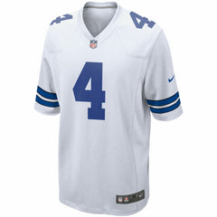 Dak Prescott Dallas Cowboys Game Team Jersey White | Nike for Sale