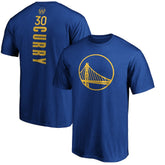 Stephen Curry Golden State Warriors Team Playmaker Name & Number T-Shirt Royal - NBA