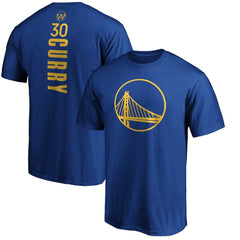 Stephen Curry Golden State Warriors Team Playmaker Name & Number T-Shirt Royal - NBA