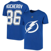 Nikita Kucherov Tampa Bay Lightning Youth Player Name & Number T-Shirt - Royal - NHL