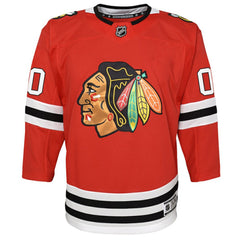 Chicago Blackhawks Youth Premier Custom Jersey - Red - NHL