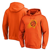 Phoenix Suns Icon Primary Logo Fitted Pullover Hoodie Orange - NBA