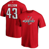 Tom Wilson Washington Capitals Fanatics Authentic Stack Player Name & Number T-Shirt - Red - NHL