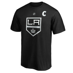 Anze Kopitar Los Angeles Kings Fanatics Authentic Stack Player Name & Number T-Shirt - Black - NHL
