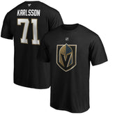William Karlsson Vegas Golden Knights Fanatics Authentic Stack Player Name & Number T-Shirt - Black - NHL