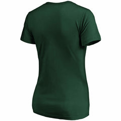 Green Bay Packers Women's Primary Logo V-Neck T-Shirt Green | Fanatics
