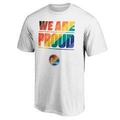 Golden State Warriors We Are Proud T-Shirt White - NBA