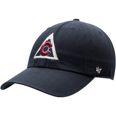 Colorado Avalanche '47 Clean Up Alternate Logo Adjustable Hat - Navy - NHL