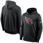Arizona Cardinals Fan Gear Primary Logo Therma Performance Pullover Hoodie Black | Nike for Sale