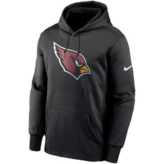 Arizona Cardinals Fan Gear Primary Logo Therma Performance Pullover Hoodie Black | Nike for Sale