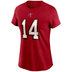 Chris Godwin Tampa Bay Buccaneers Women's Name & Number T-Shirt Red | Nike for Sale