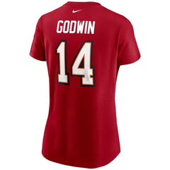 Chris Godwin Tampa Bay Buccaneers Women's Name & Number T-Shirt Red | Nike for Sale