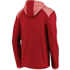 Arizona Cardinals Iconic Marbled Clutch Hoodie Long Sleeve T-Shirt Cardinal | Fanatics