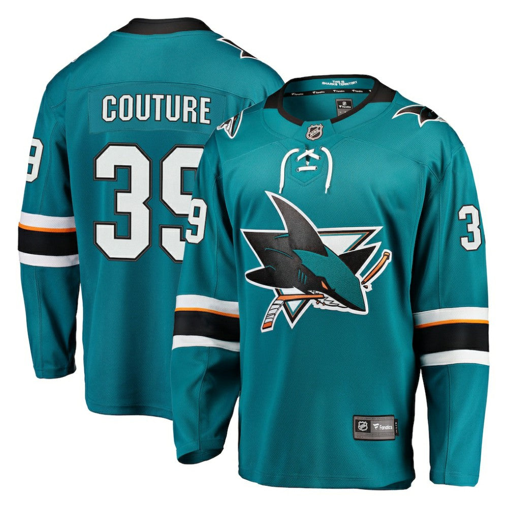 Logan Couture San Jose Sharks Fanatics Breakaway Jersey - Teal - NHL