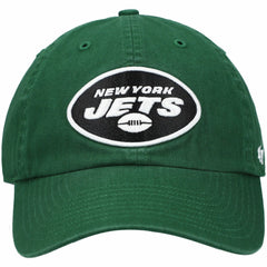 New York Jets '47 Primary Clean Up Adjustable Hat Green | 47 brand