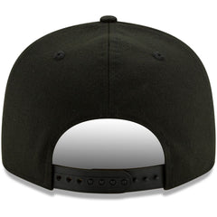 Milwaukee Brewers New Era Black on Black 9FIFTY Snapback Adjustable Hat - MLB