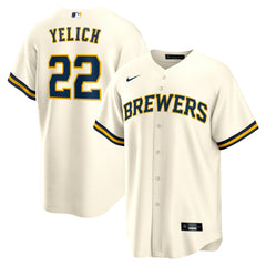 Christian Yelich Milwaukee Brewers Nike Home Replica Player Jersey - MLB