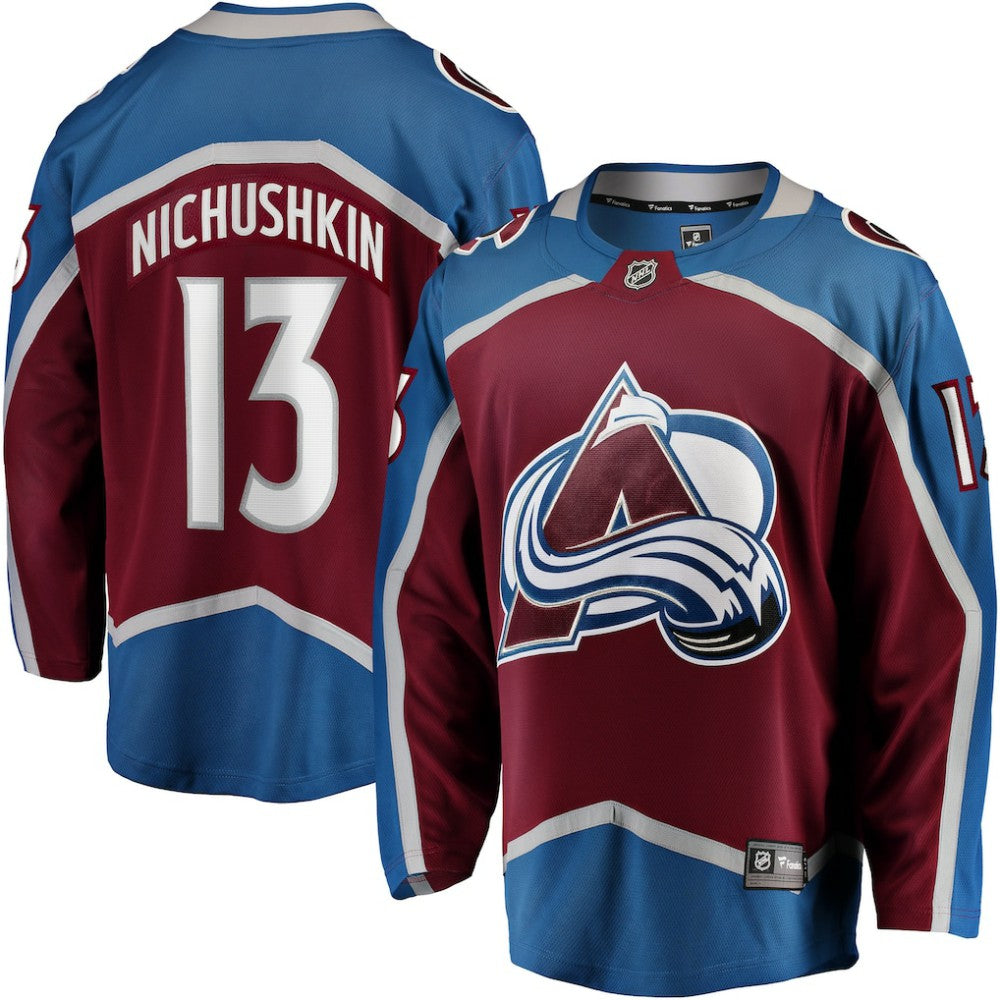Valeri Nichushkin Colorado Avalanche Fanatics Breakaway Player Jersey - Burgundy - NHL