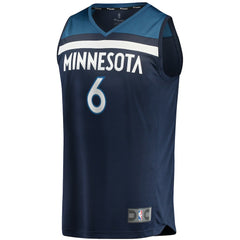 Jordan McLaughlin Minnesota Timberwolves Fast Break Player Jersey Icon Edition Navy - NBA