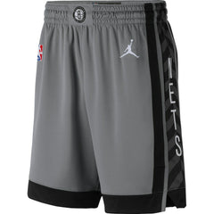 Brooklyn Nets Jordan Brand Statement Edition Swingman Shorts Charcoal - NBA