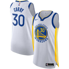 Stephen Curry Golden State Warriors Authentic Jersey Association Editi- White - NBA