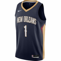 Zion Williamson New Orleans Pelicans Swingman Jersey Navy Icon Edition - NBA