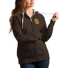 San Diego Padres Antigua Women's Victory Full-Zip Hoodie - MLB