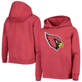 Arizona Cardinals Youth Primary Team Logo Pullover Hoodie Cardinal | NFL