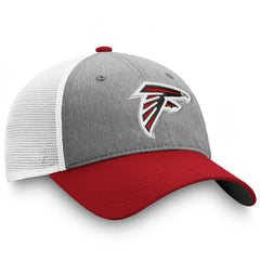 Atlanta Falcons Tri-Tone Trucker Snapback Hat Gray/Red | Fanatics