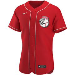Cincinnati Reds Nike Alternate Authentic Team Logo Jersey - MLB