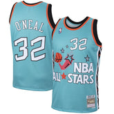 Shaquille O'Neal Eastern Conference 1996 All-Star Hardwood Classics Swingman Jersey Teal - NBA